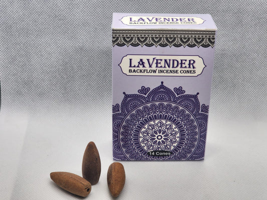 Backflow incense Cones| Lavender