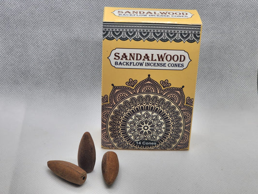 Backflow incense Cones| Sandalwood