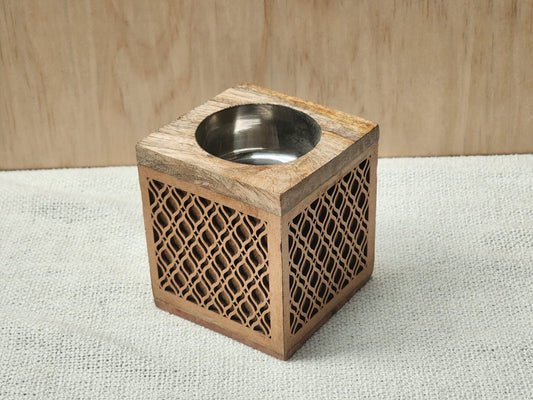 Patterned Wooden Burner