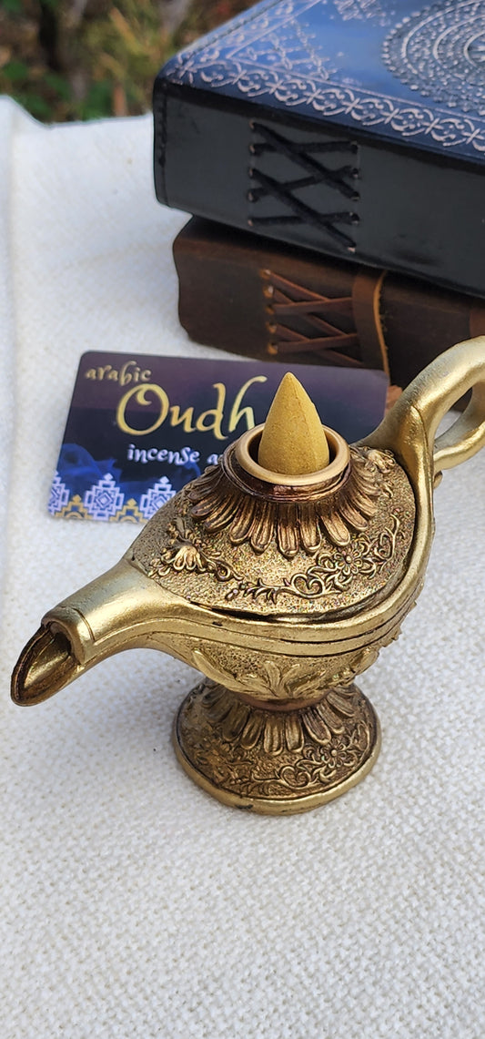 ALADDIN LAMP BACKFLOW INCENSE BURNER